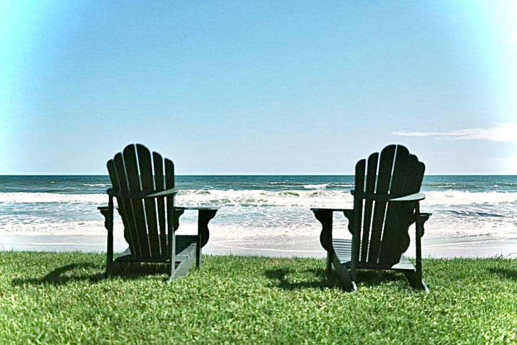 Zen Beach Retreat - Ocean View Townhouse -No Drive Beach New Smyrna Beach Exterior foto