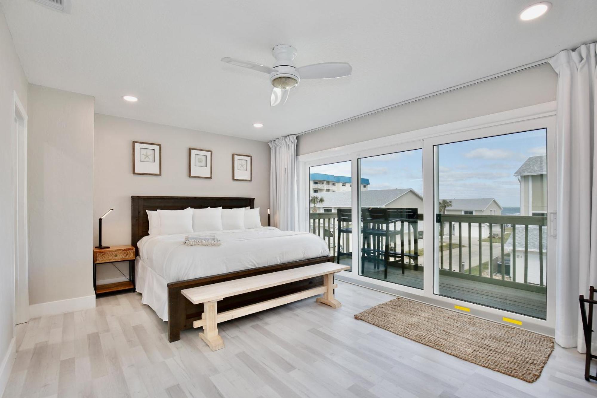 Zen Beach Retreat - Ocean View Townhouse -No Drive Beach New Smyrna Beach Exterior foto