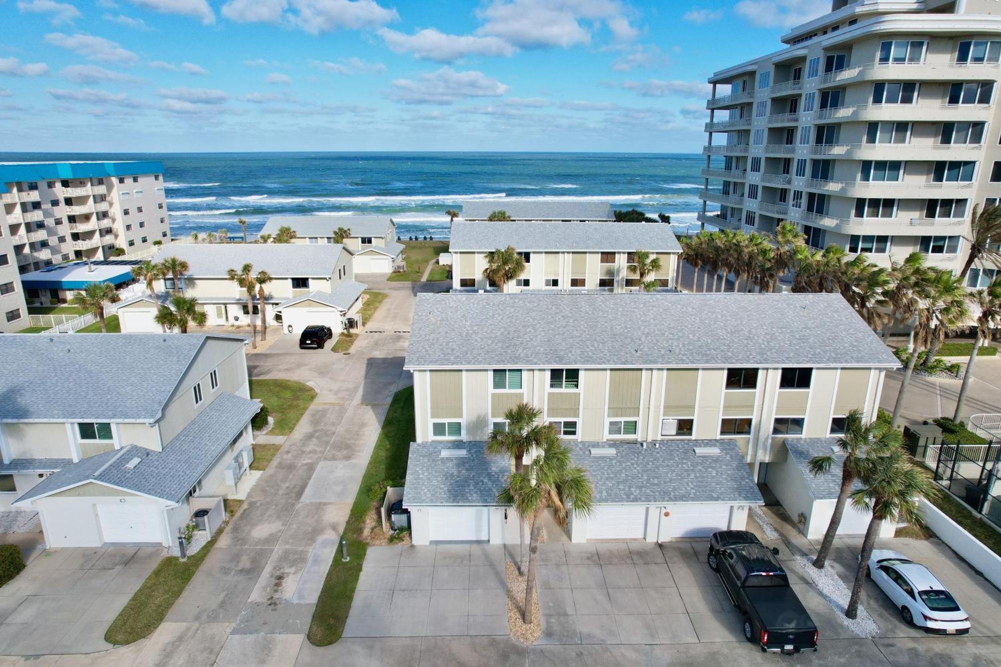 Zen Beach Retreat - Ocean View Townhouse -No Drive Beach New Smyrna Beach Exterior foto