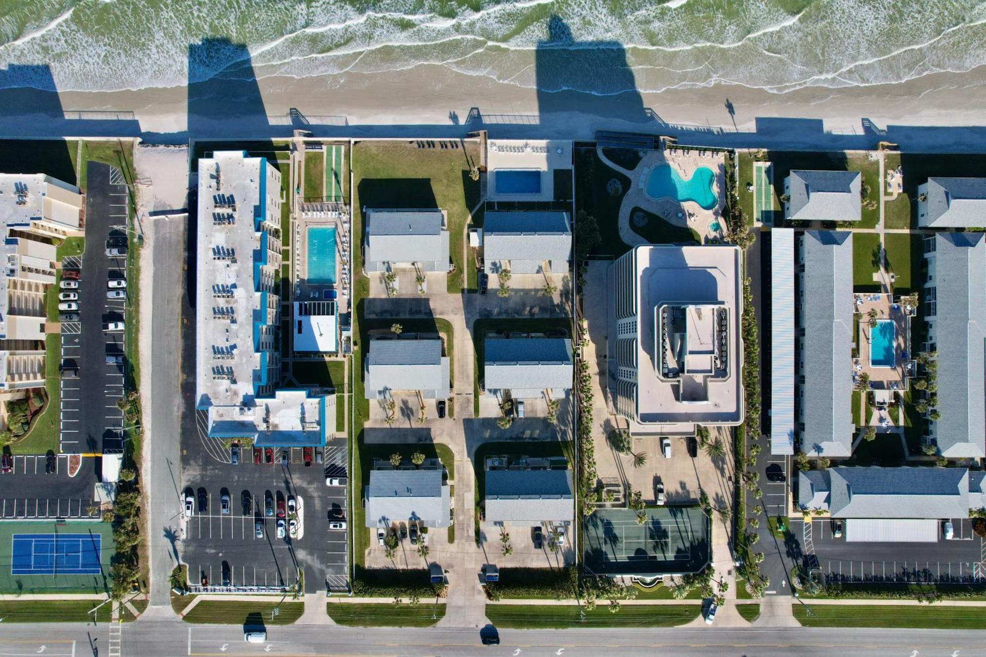 Zen Beach Retreat - Ocean View Townhouse -No Drive Beach New Smyrna Beach Exterior foto