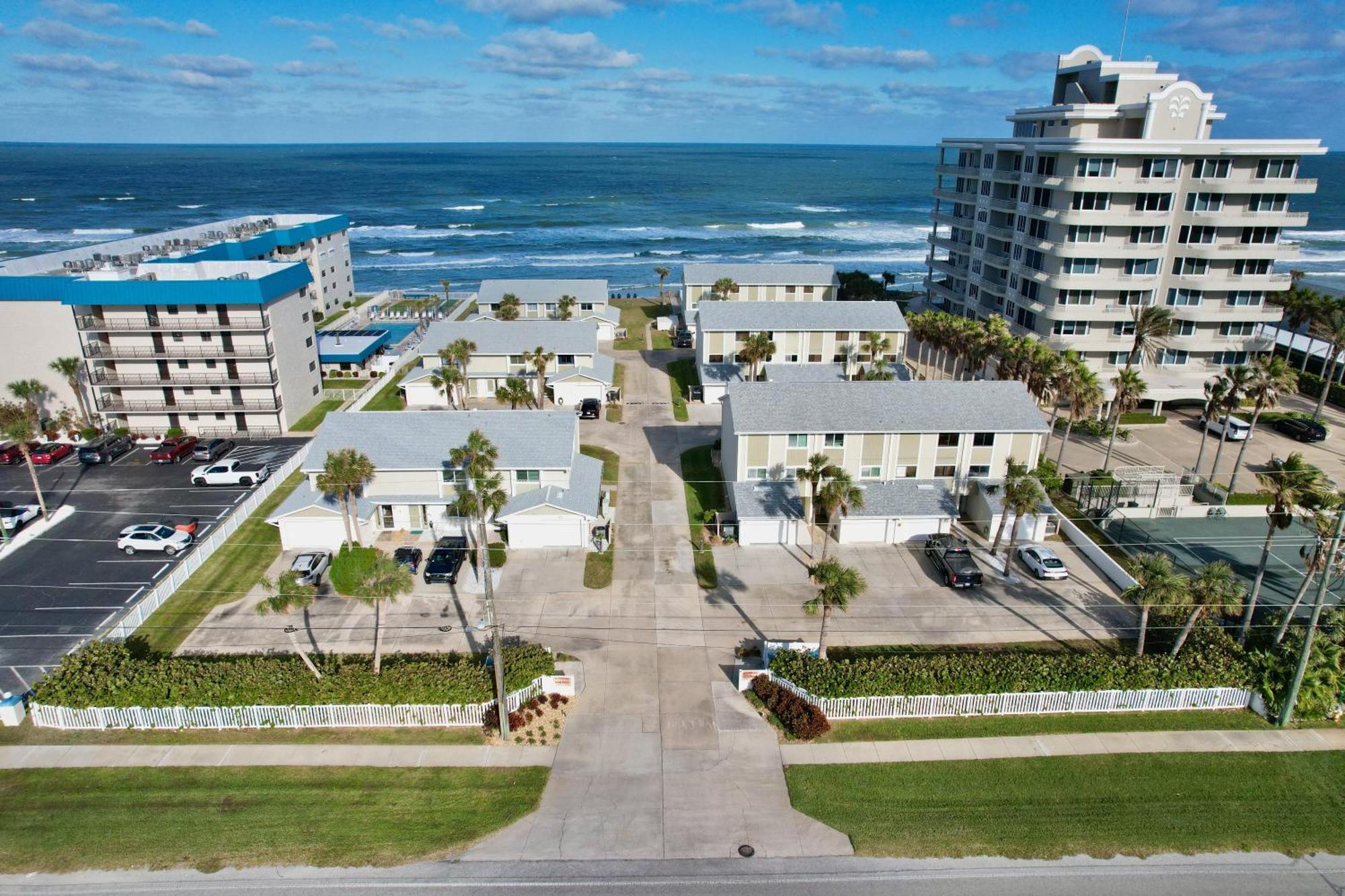 Zen Beach Retreat - Ocean View Townhouse -No Drive Beach New Smyrna Beach Exterior foto
