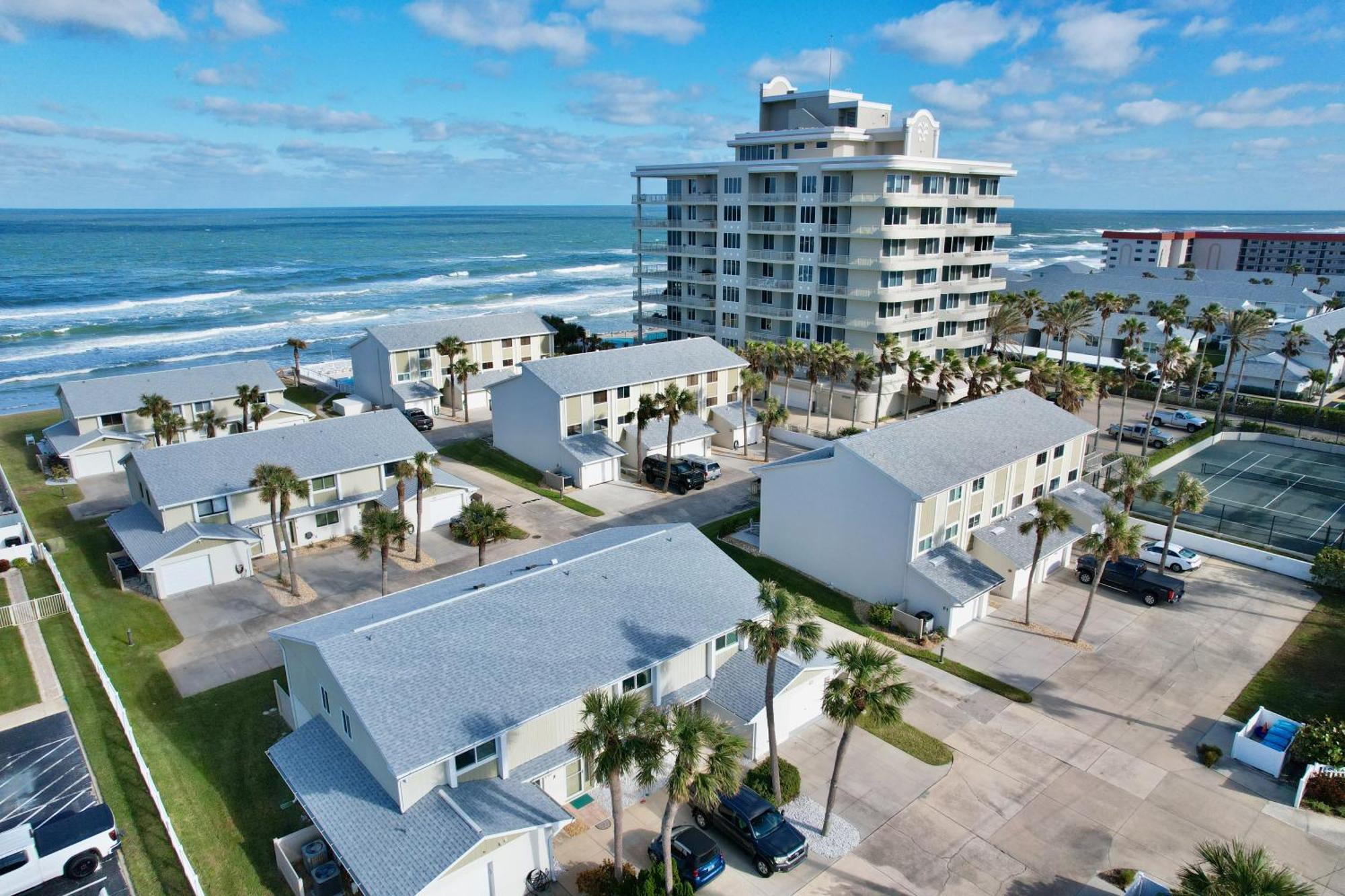 Zen Beach Retreat - Ocean View Townhouse -No Drive Beach New Smyrna Beach Exterior foto