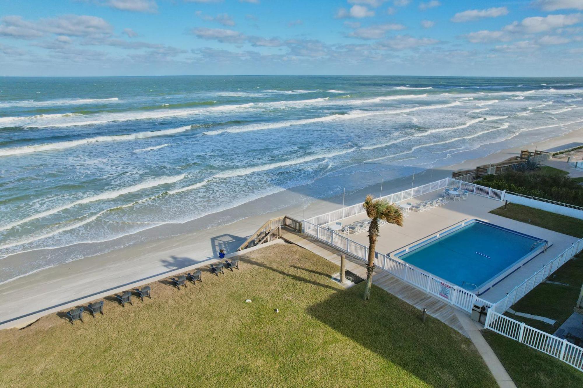 Zen Beach Retreat - Ocean View Townhouse -No Drive Beach New Smyrna Beach Exterior foto