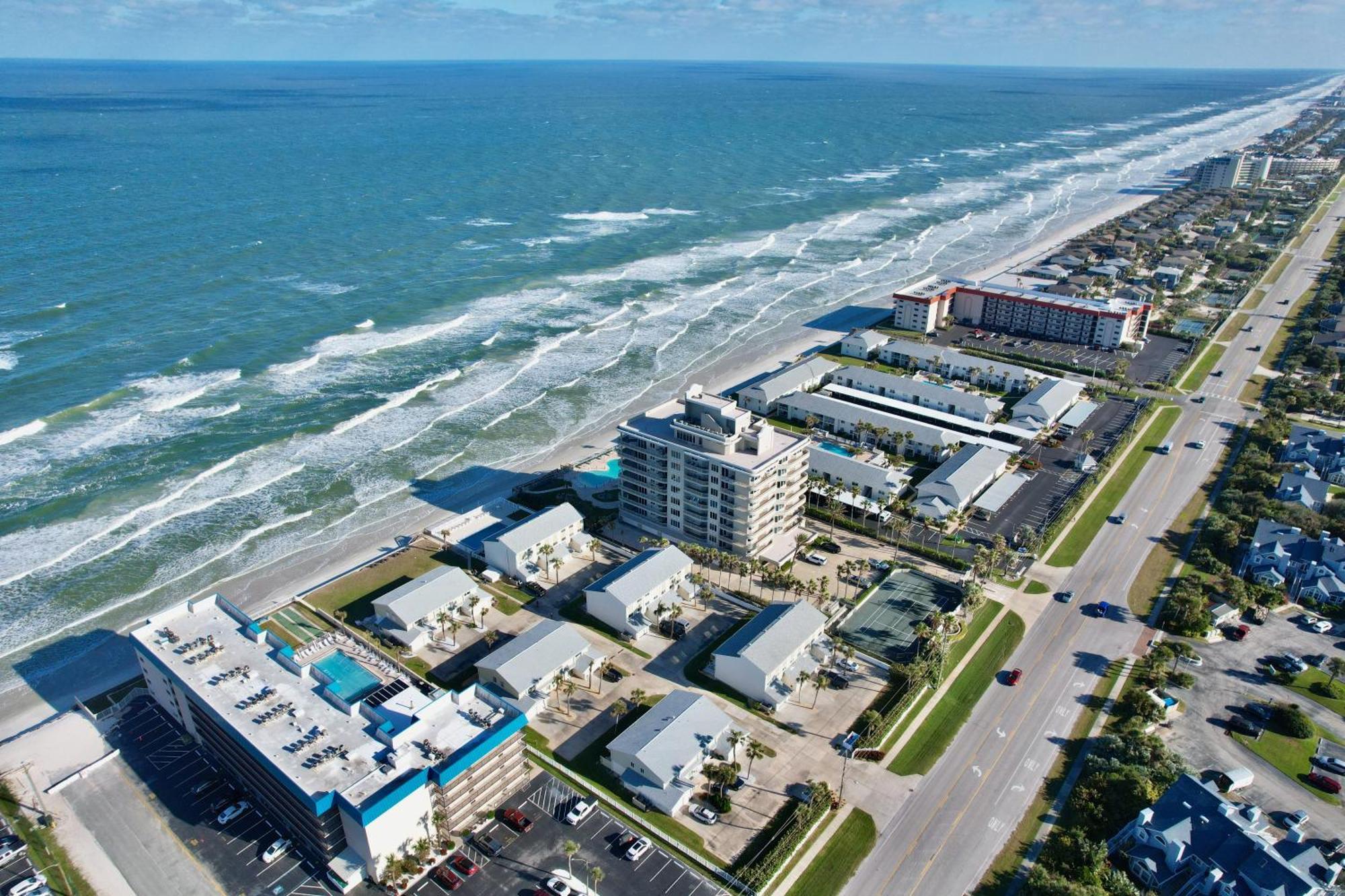 Zen Beach Retreat - Ocean View Townhouse -No Drive Beach New Smyrna Beach Exterior foto