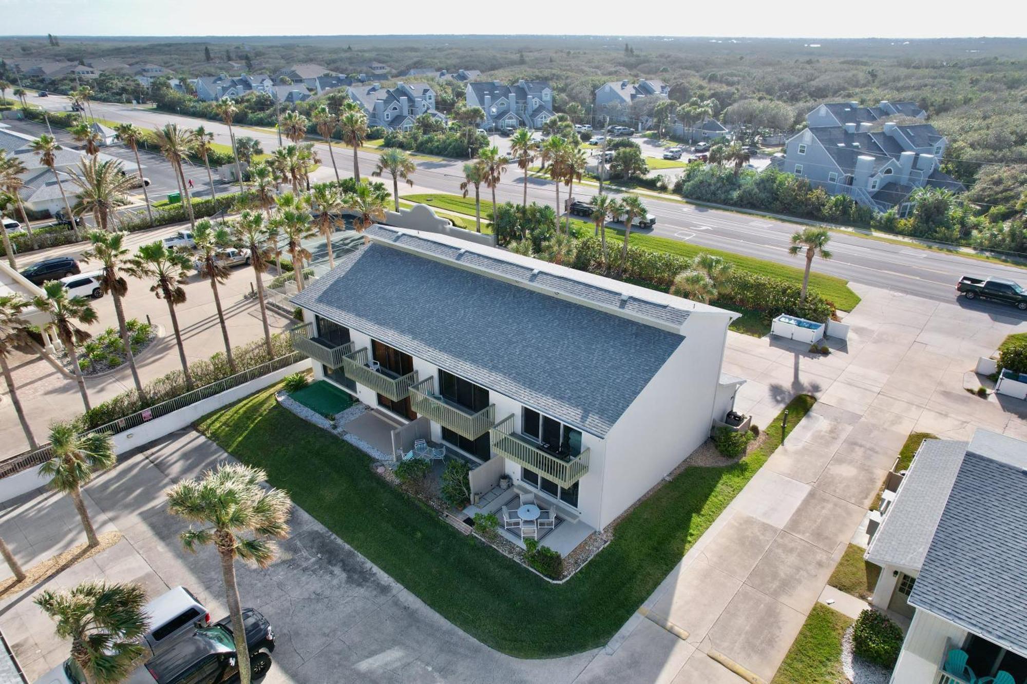 Zen Beach Retreat - Ocean View Townhouse -No Drive Beach New Smyrna Beach Exterior foto