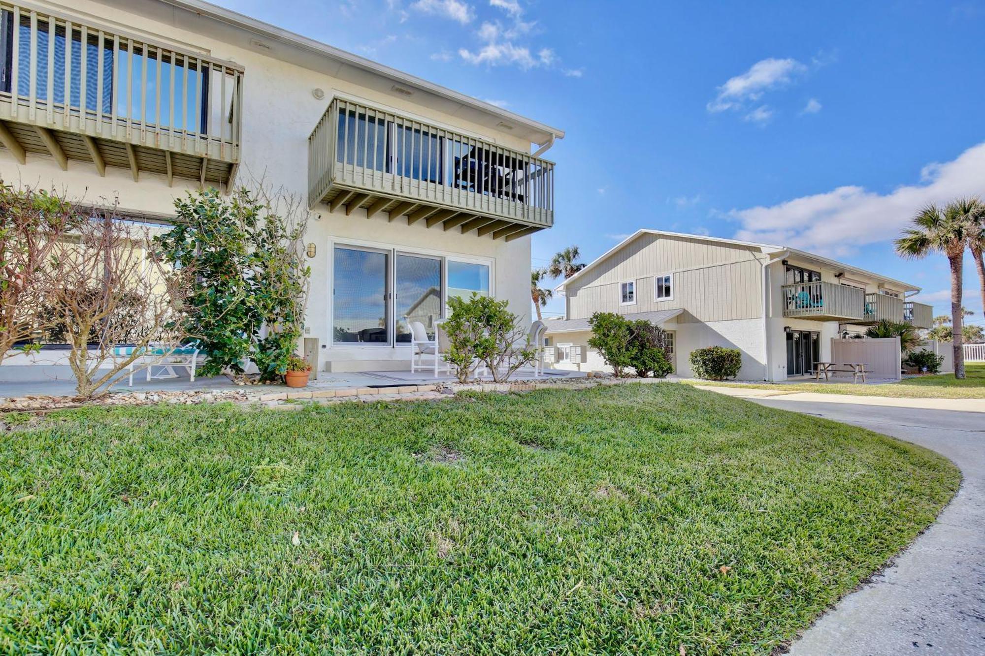 Zen Beach Retreat - Ocean View Townhouse -No Drive Beach New Smyrna Beach Exterior foto