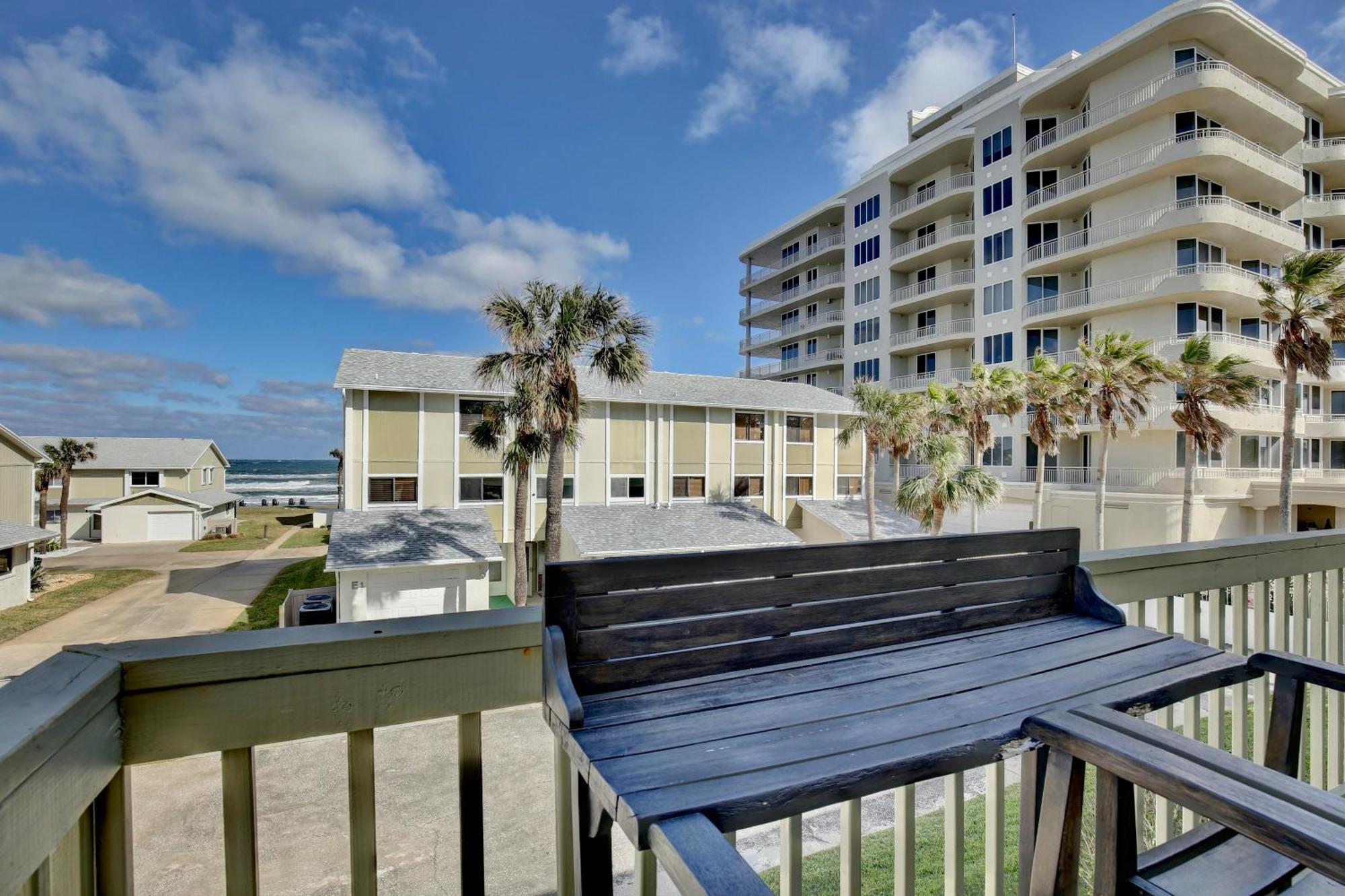 Zen Beach Retreat - Ocean View Townhouse -No Drive Beach New Smyrna Beach Exterior foto